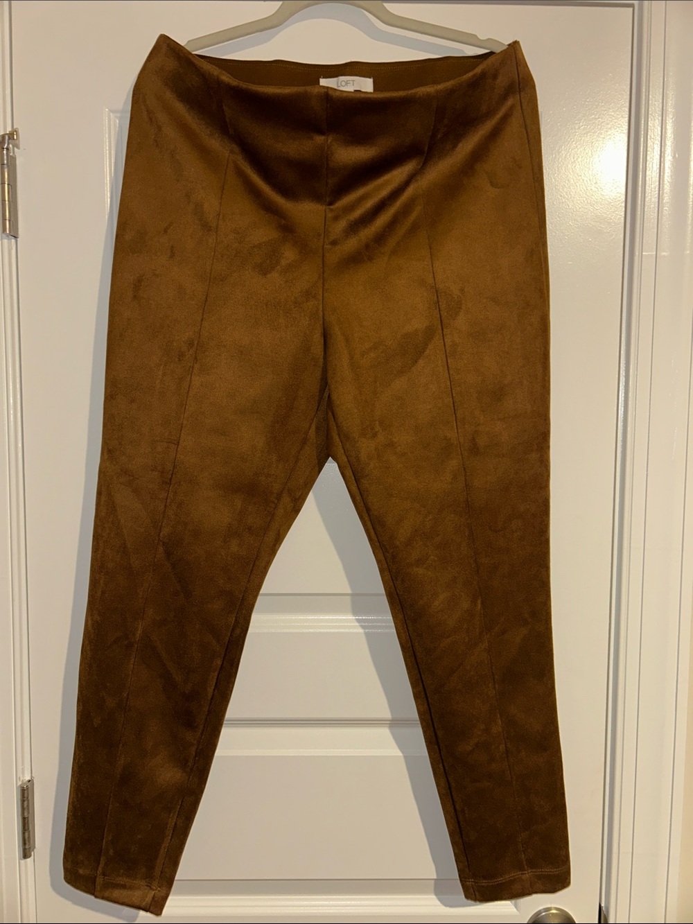 NWT LOFT Suede Leggings